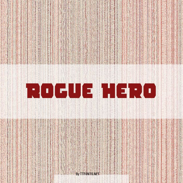 Rogue Hero example